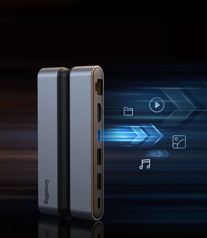 SmallRig  4662 CFexpress Docking Station for Creators (Type B) |  USB-C hub se čtečkou