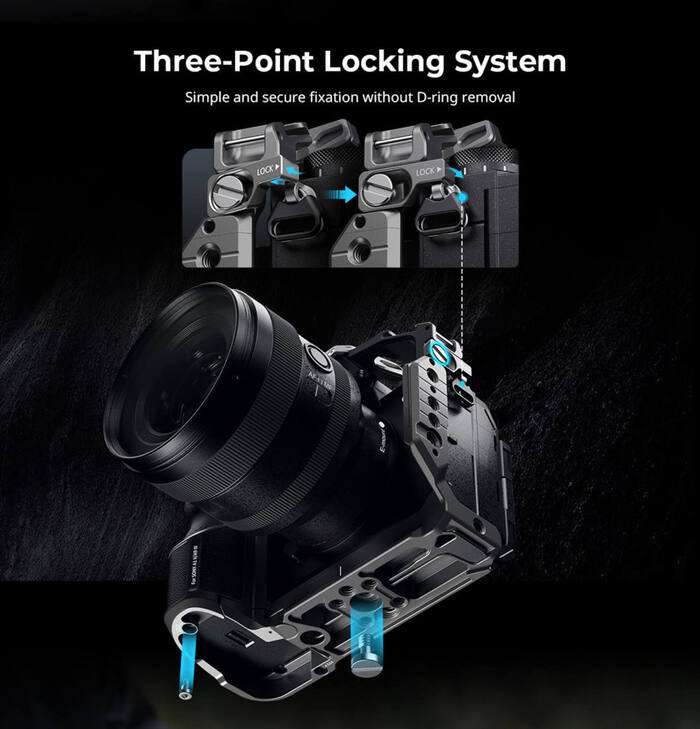 SmallRig  5187 Cage for Sony Alpha 1 II / Alpha 9 III | Klec