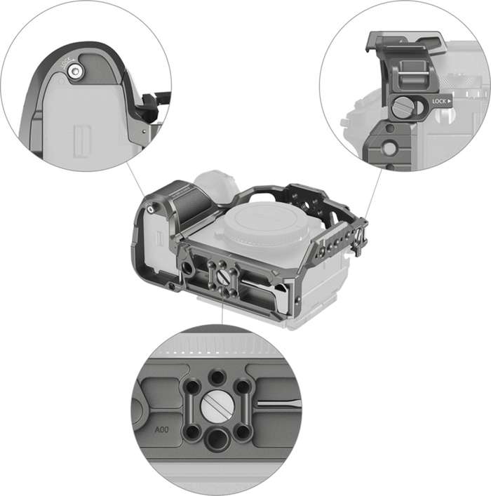 SmallRig  5187 Cage for Sony Alpha 1 II / Alpha 9 III | Klec