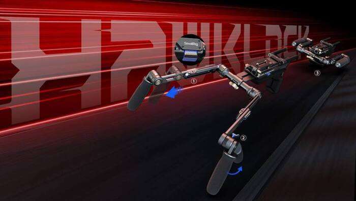 SmallRig  4181 HawkLock Shoulder Rig Pro SR007  | Ramenn9 podpora