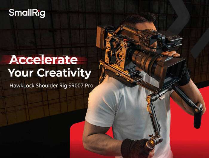 SmallRig  4181 HawkLock Shoulder Rig Pro SR007  | Ramenn9 podpora