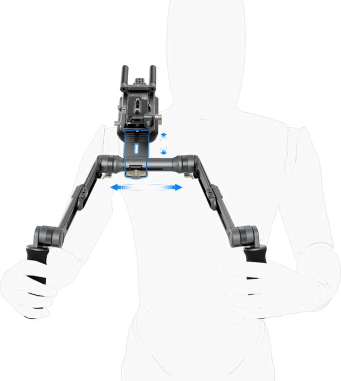 SmallRig  4181 HawkLock Shoulder Rig Pro SR007  | Ramenn9 podpora