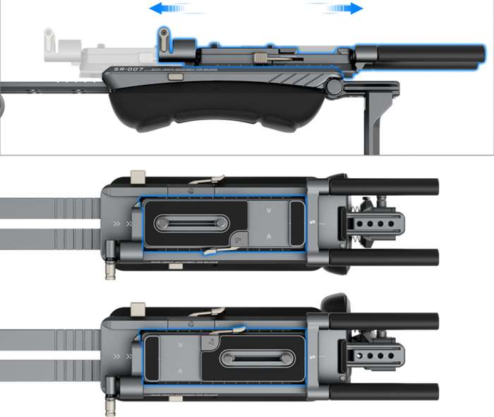 SmallRig  4181 HawkLock Shoulder Rig Pro SR007  | Ramenn9 podpora