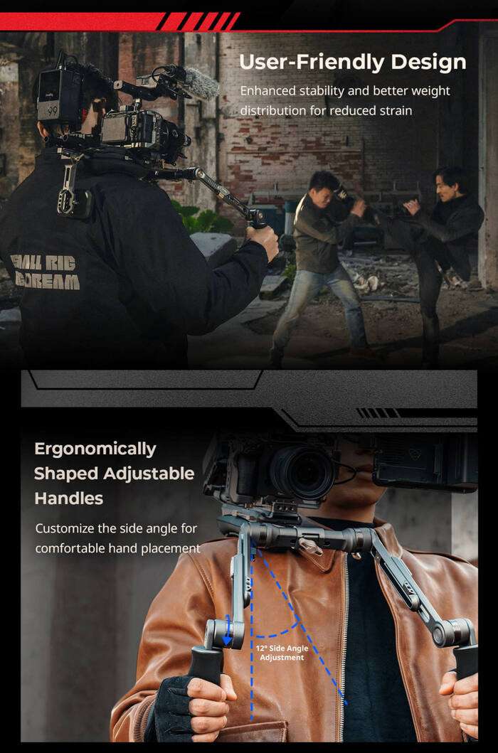 SmallRig  4181 HawkLock Shoulder Rig Pro SR007  | Ramenn9 podpora