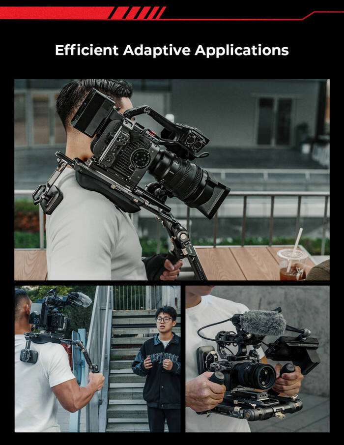 SmallRig  4181 HawkLock Shoulder Rig Pro SR007  | Ramenn9 podpora