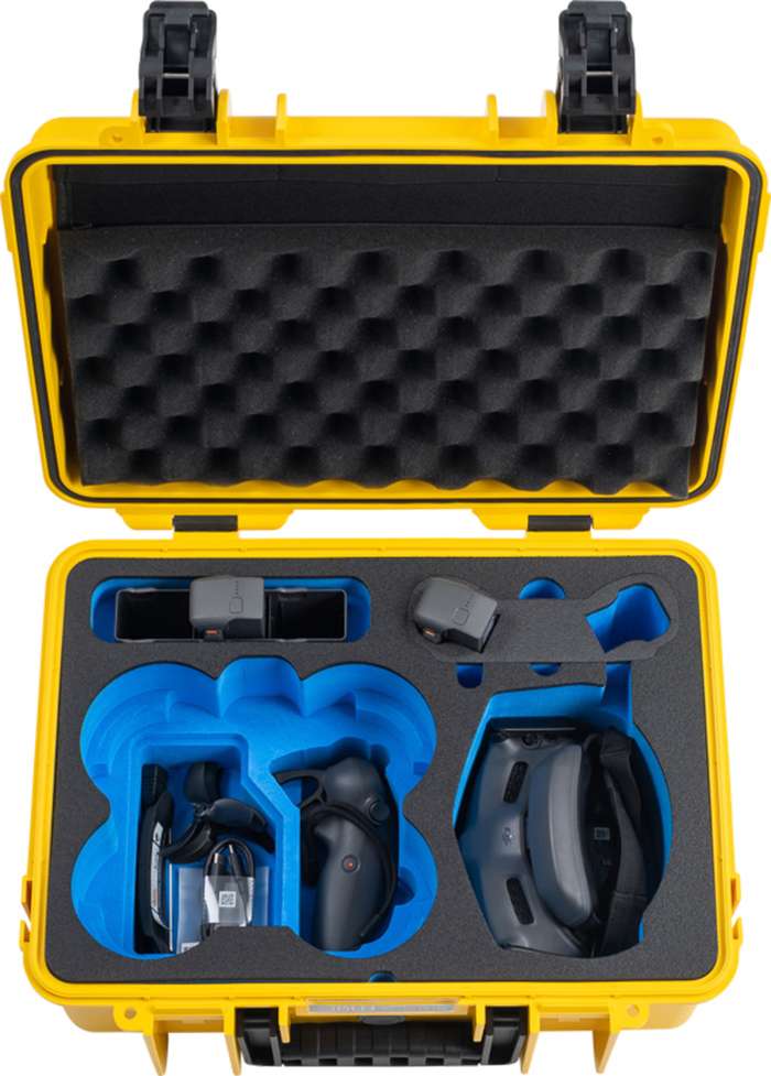BW Outdoor Cases Type 4000 for DJI Avata2 - yellow | Odolný kufr