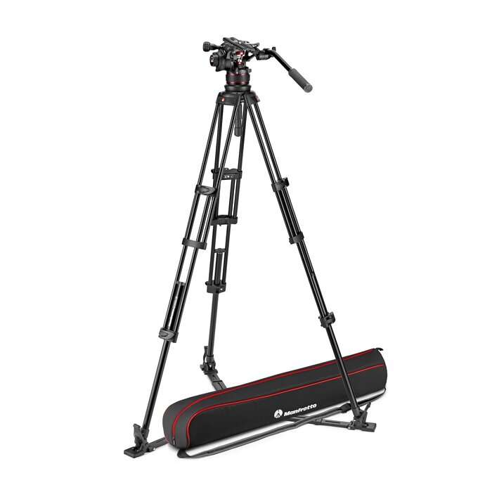 Manfrotto Nitrotech 612 & Alu Twin GS | Hliníkový video stativ | MVK612TWINGA