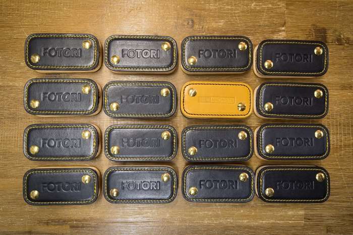 Kožená klíčenka Jsem Nikonista