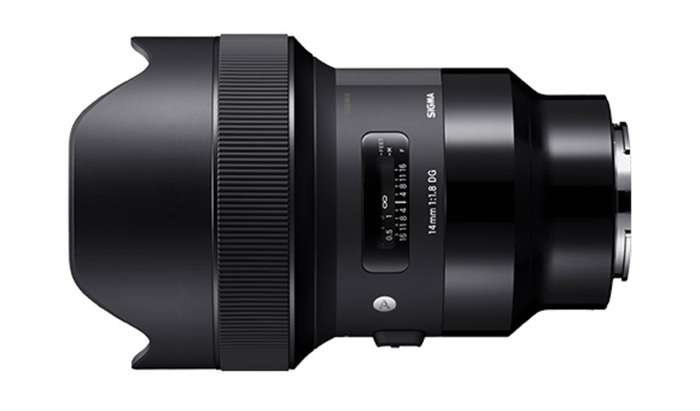 Sigma 14mm F1.8 DG HSM Art  Sony E
