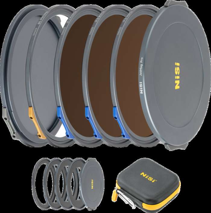 NiSi  JetMag Pro 95 Cinema Kit | magnetický ND 4, 8, 16, 64, CPL a Black mist 1/8 filtr