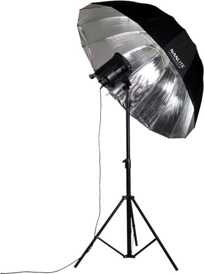 Nanlite  Deštník Silver Deep 135cm | U-135DS