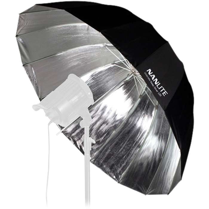 Nanlite  Deštník Silver Deep 135cm | U-135DS