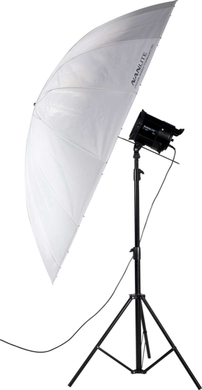 Nanlite  Deštník Silver Shallow 180cm | U-180ST