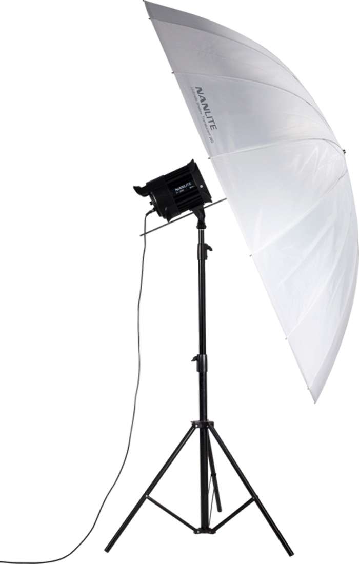 Nanlite  Deštník Silver Shallow 180cm | U-180ST