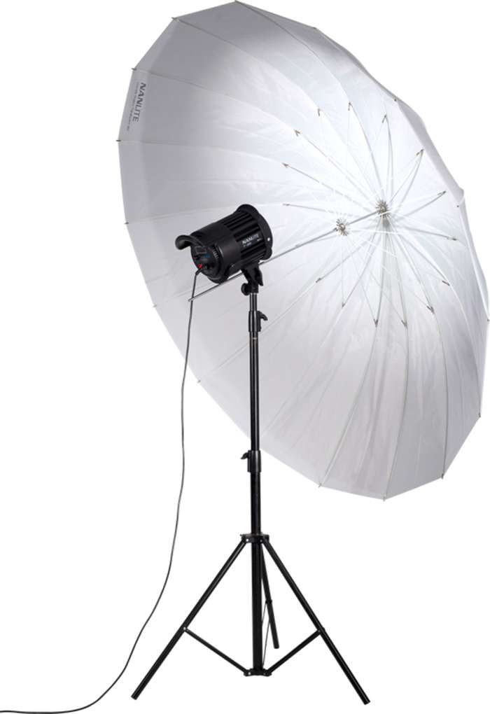 Nanlite  Deštník Silver Shallow 180cm | U-180ST