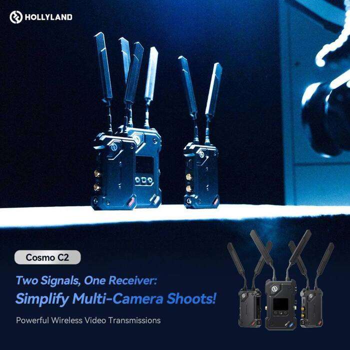Hollyland  COSMO C2 1 Transmitters/1 Receiver Kit | přenos obrazu  | Vysílač/ přiímač