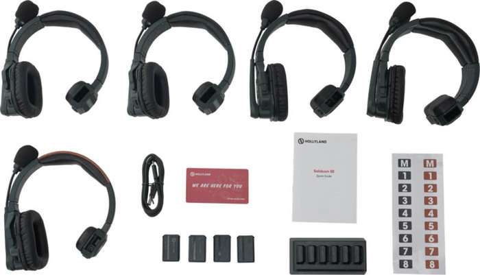 Hollyland Solidcom SE - 5S Global Version | Náhlavní set pro 5 osob