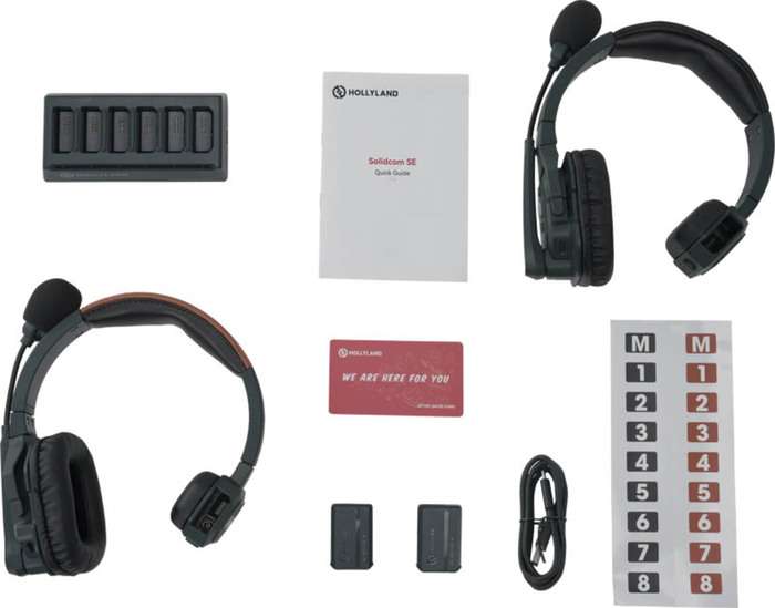 Hollyland Solidcom SE - 2S Global Version | Náhlavní set pro 2 osoby