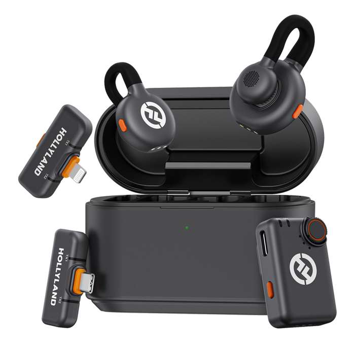Hollyland Lark M2S Ultimate Combo Wireless Microphone | 2x bezdrátový mikrofon | stereo