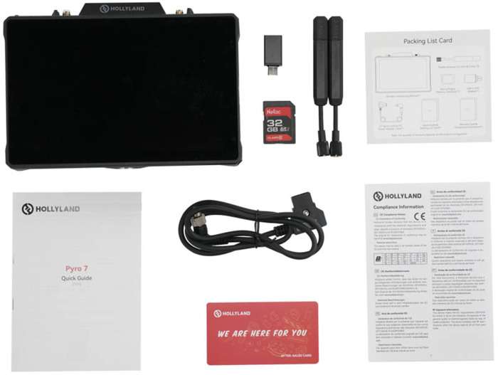 Hollyland  Pyro 7 - 7" Wireless Transceiving Monitor | Bezdrátový monitor s funkcní TX&RX