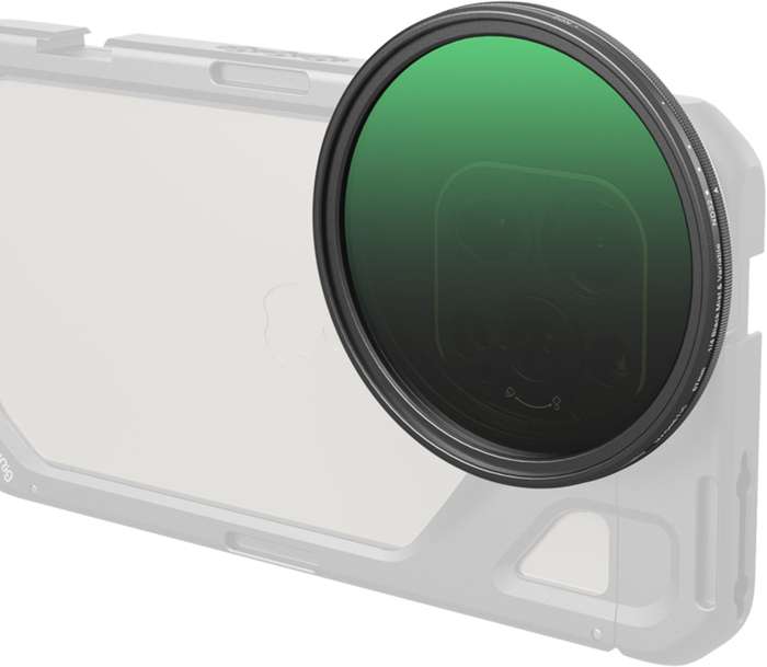 SmallRig  5170 Attachable 67mm VND Filter ND2-ND32 (1-5 Stop) & 1/4 Effect Black Mist Filter | set filtrů pro smartphone