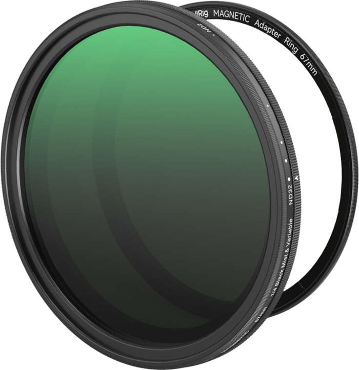 SmallRig  5170 Attachable 67mm VND Filter ND2-ND32 (1-5 Stop) & 1/4 Effect Black Mist Filter | set filtrů pro smartphone