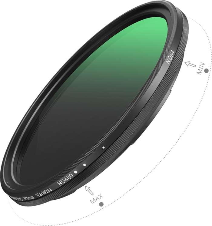 SmallRig  5169 Attachable VND Filter ND64-ND400 (6-9 Stop) 67mm  | ND filtr pro smartphone