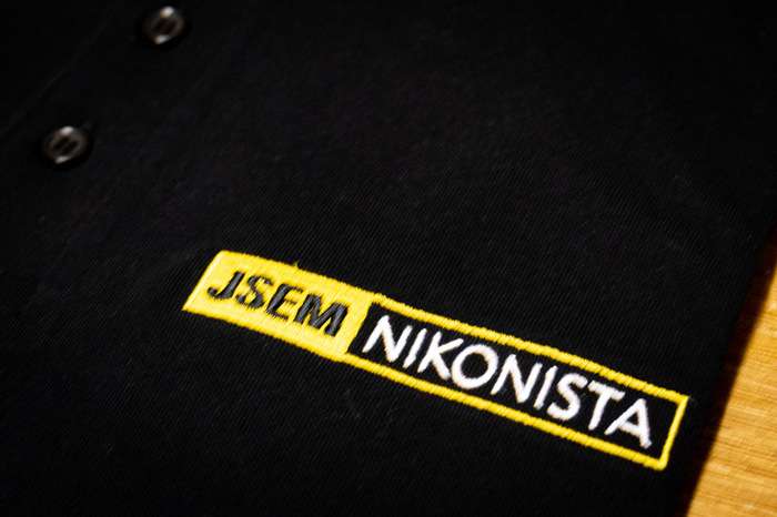 Pánská polokošile  | Jsem Nikonista | barva černá | velikost L