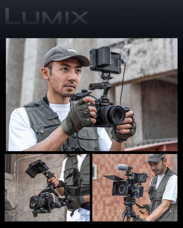 SmallRig  4903 Cage Kit for Panasonic LUMIX S1R II | klec pro  S5 II, S1R II, G9 II