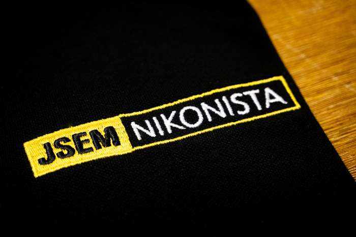 Pánská polokošile  | Jsem Nikonista | barva černá | velikost L