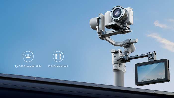 SmallRig  5337 Monitor Mount for DJI RS Series | rameno pro monitor