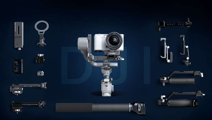 SmallRig  5337 Monitor Mount for DJI RS Series | rameno pro monitor