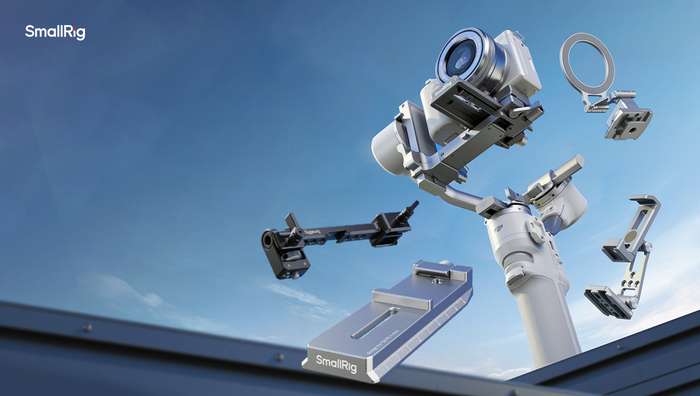 SmallRig  5337 Monitor Mount for DJI RS Series | rameno pro monitor