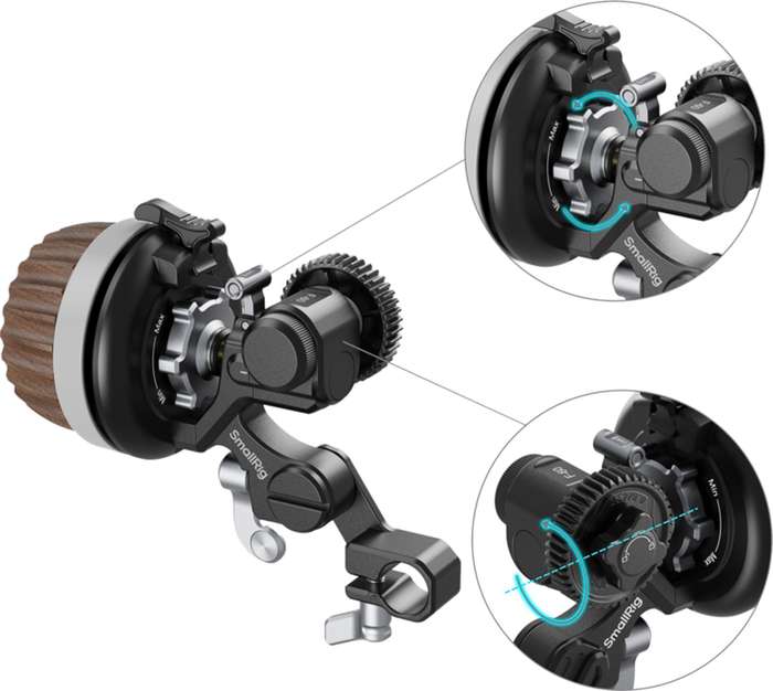 SmallRig  5163 Modular Follow Focus F60 |  ruční ostření