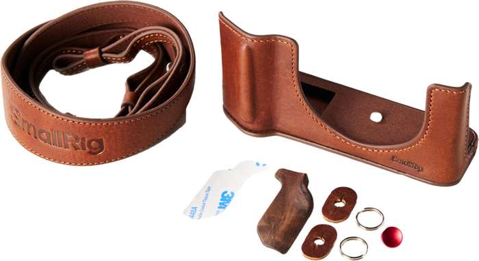SmallRig  5268 Leather Case Kit for FUJIFILM GFX100RF Brown | Hnědé pouzdro