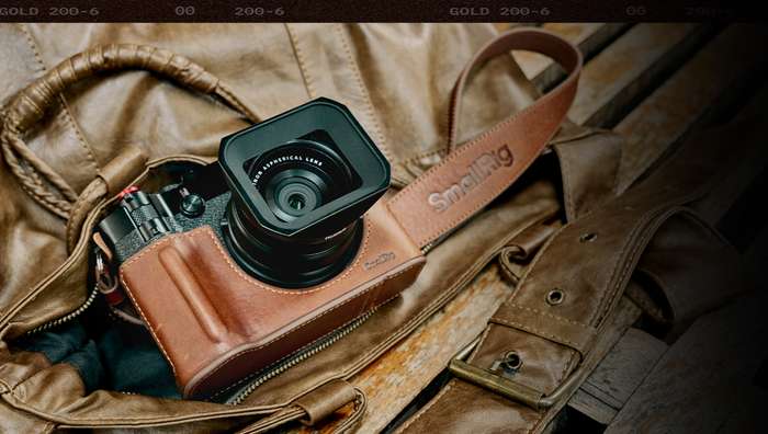 SmallRig  5268 Leather Case Kit for FUJIFILM GFX100RF Brown | Hnědé pouzdro