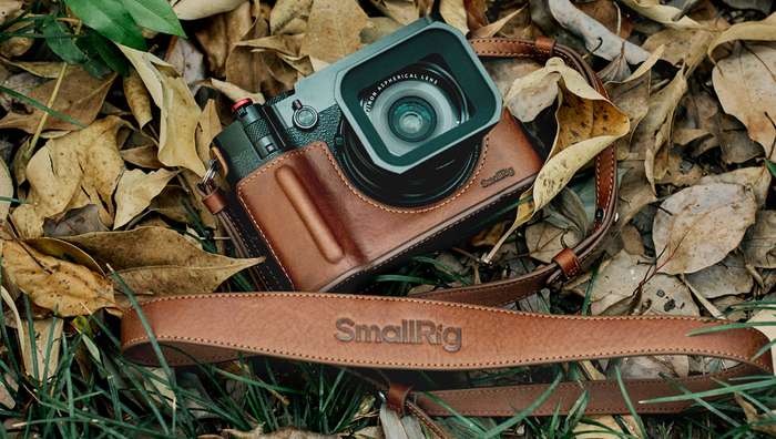 SmallRig  5268 Leather Case Kit for FUJIFILM GFX100RF Brown | Hnědé pouzdro