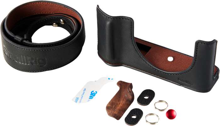 SmallRig  5267 Leather Case Kit for FUJIFILM GFX100RF Black | Černé pouzdro