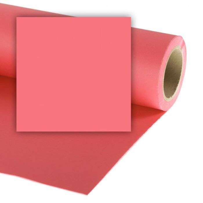 Colorama Paper Background Coral Pink | papírové pozadí 2,72 x 11m LL  CO146