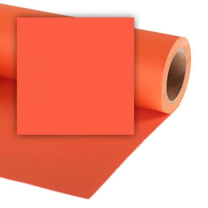 Colorama Paper Background Mandarin | papírové pozadí 2,72 x 11m LL CO195