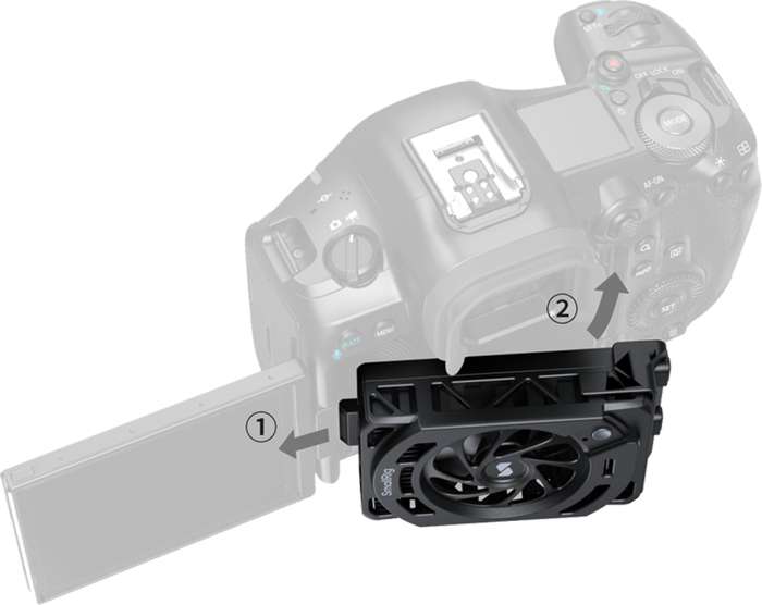 SmallRig  5063 Cooling Fan for Canon EOS R5 Mark II & R5 | chlazení kamery