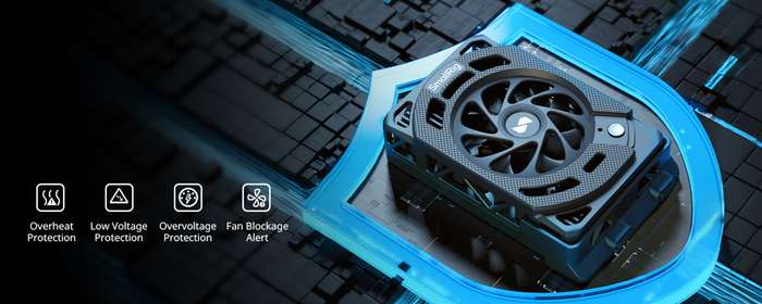 SmallRig  5063 Cooling Fan for Canon EOS R5 Mark II & R5 | chlazení kamery