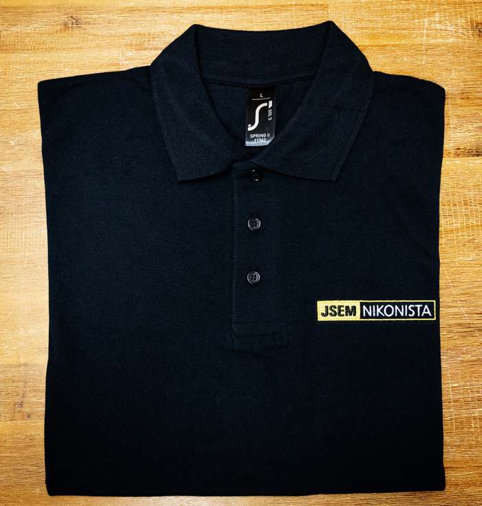 Pánská polokošile | Jsem Nikonista | barva černá | velikost XL