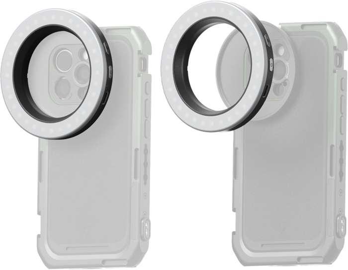 SmallRig  4873 Vibe P30 67mm Ring LED Video Light |  světlo pro smartphone