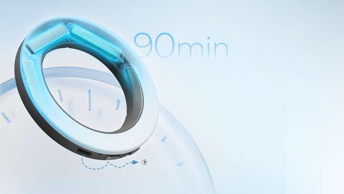 SmallRig  4873 Vibe P30 67mm Ring LED Video Light |  světlo pro smartphone