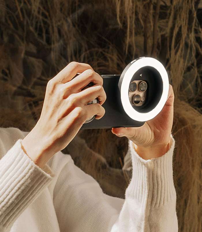 SmallRig  4873 Vibe P30 67mm Ring LED Video Light |  světlo pro smartphone