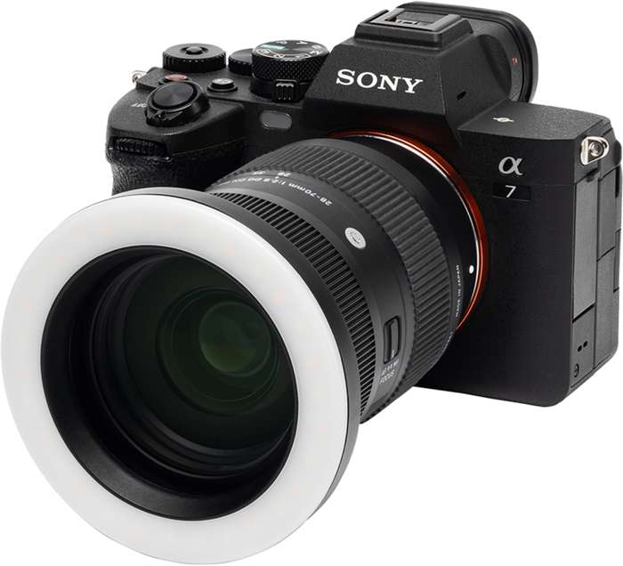 SmallRig  4873 Vibe P30 67mm Ring LED Video Light |  světlo pro smartphone