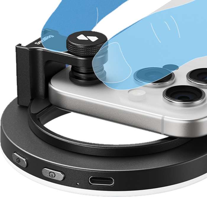 SmallRig  4873 Vibe P30 67mm Ring LED Video Light |  světlo pro smartphone