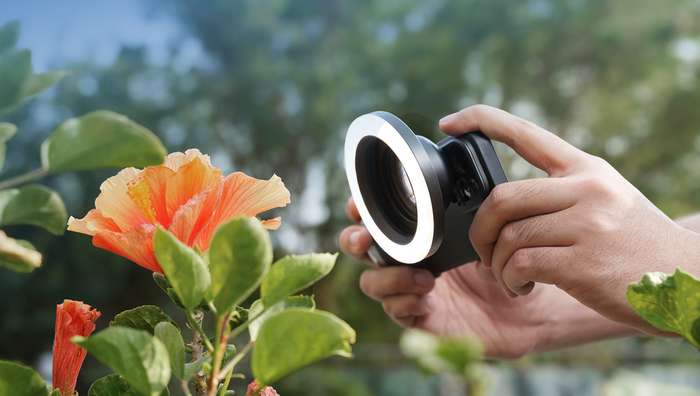 SmallRig  4873 Vibe P30 67mm Ring LED Video Light |  světlo pro smartphone