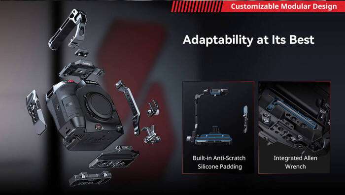 SmallRig  5136 Cage Kit for Canon EOS C80 |  Klec